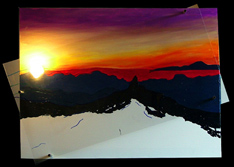 Tramonto a CAGIA