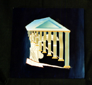 I capricci delle statue antiche: capriccio di Nike