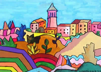 Arrivando in paese